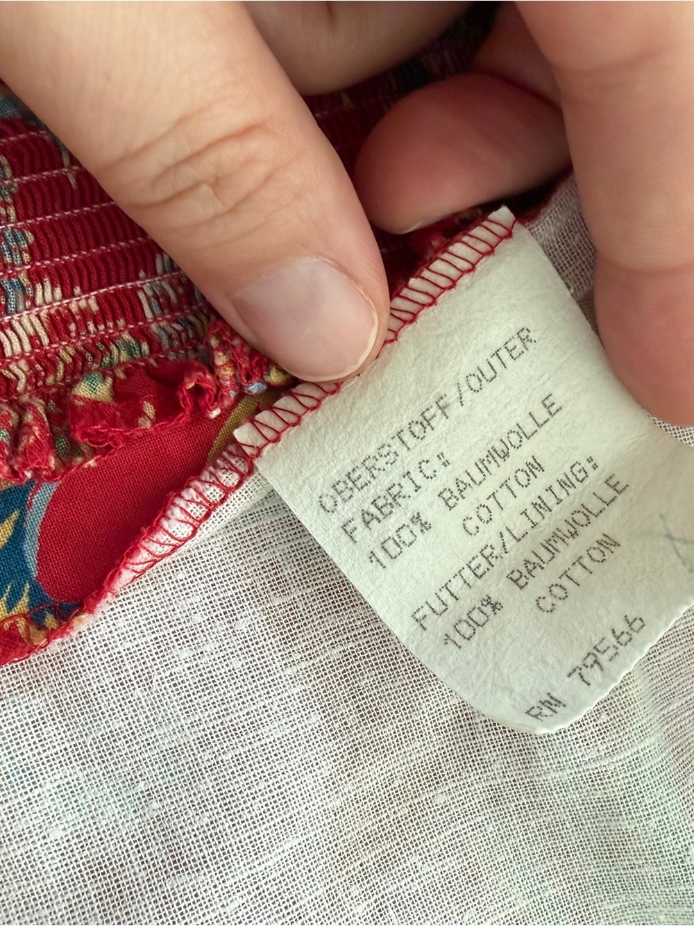 Rare Vintage Sportalm Kitzbühel Red Floral Dress | Austrian Made Size 36 / XS-S - Picture 14 of 17